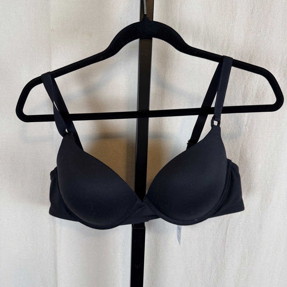 Soma Embraceable Tailored Push Up Bra Black 40B 570316013 NWT
